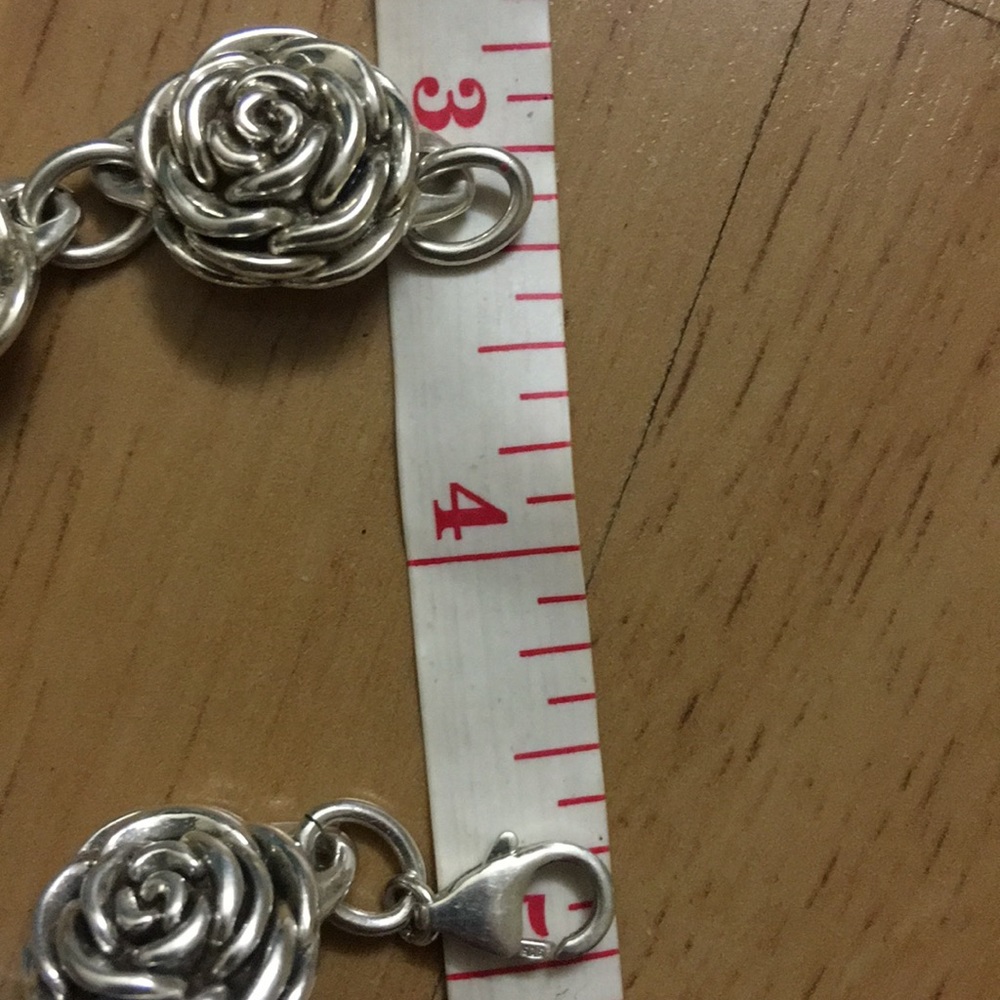 Beautiful 925  sterling silver bracelet - Picture 7 of 8